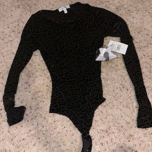 good american see through body suit